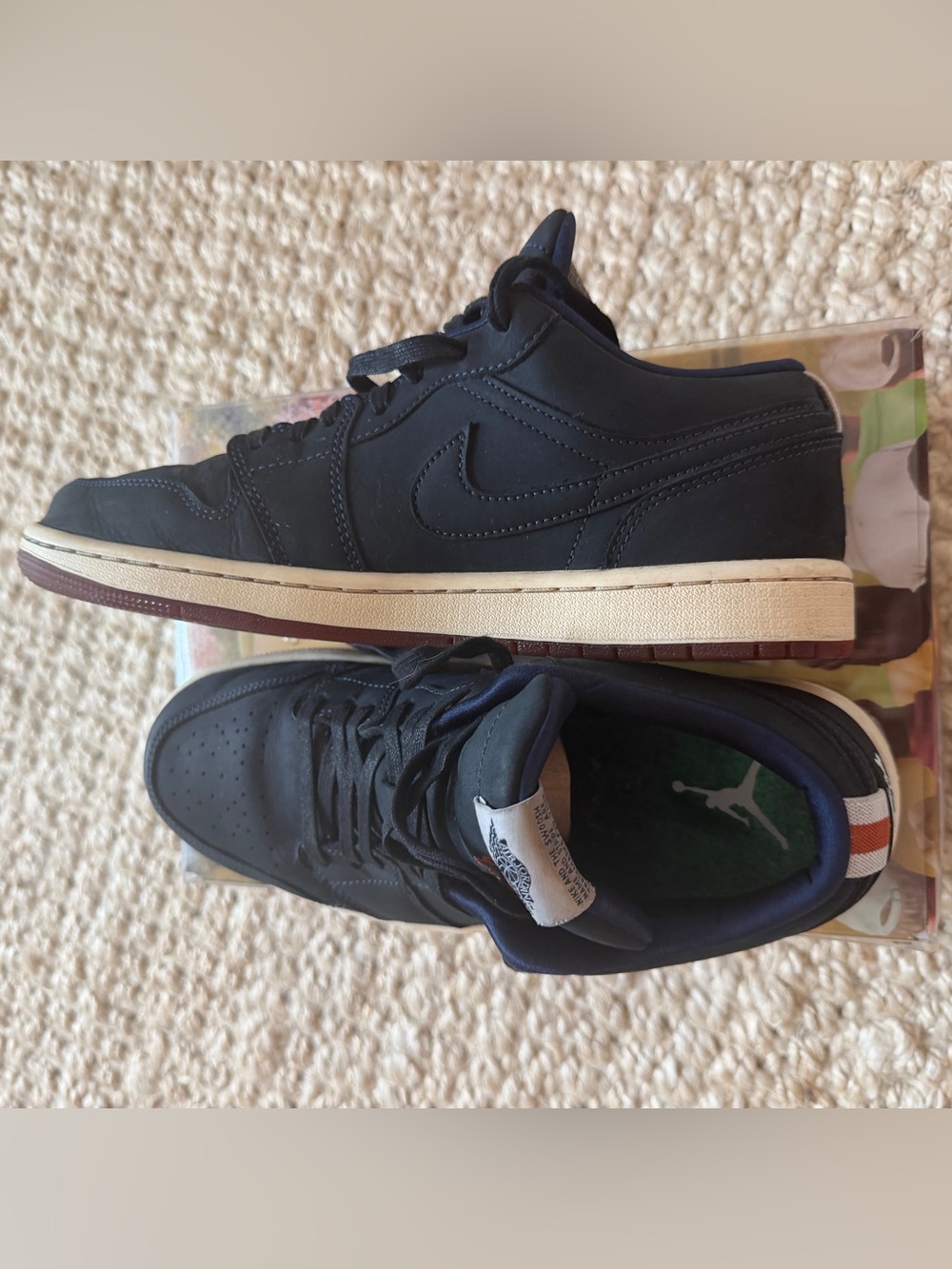 Jordan 1 Low Eastside - Out the Mud Golf Sneakers - DV1759-440 - Navy - Picture 5 of 8